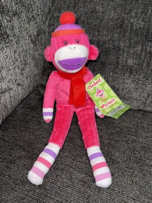 Monkeez And Friends Rosie The Monkey 12'' Plush Stuffed Animal Toy NWT