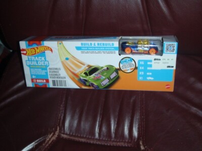 Hot Wheels Track Builder Unlimited Basic Track Pack W/1 CAR AND TRACKS NEW