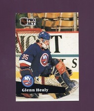 1991 Pro Set Glenn Healy #153 French Set - New York Islanders
