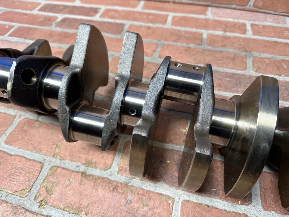 🧨2011-2014 PORSCHE CAYENNE 4.8L V8 VIRABREQUIM DO EIXO DA MANIVELA DO MOTOR 107K FABRICANTE DE EQUIPAMENTO ORIGINAL - Imagem 4 de 4