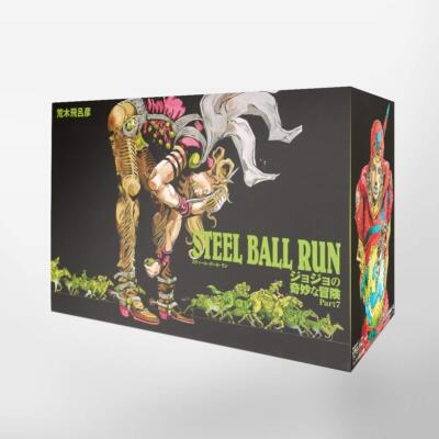 R*）様 【初版】【おまけ付】STEEL BALL RUN 文庫版 (全16巻セ STEEL BALL RUN Bunko version Comic 16 volumes complete set (with