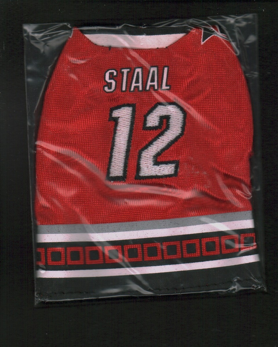 2006-07 Upper Deck Mini Jersey Eric Staal Carolina Hurricanes