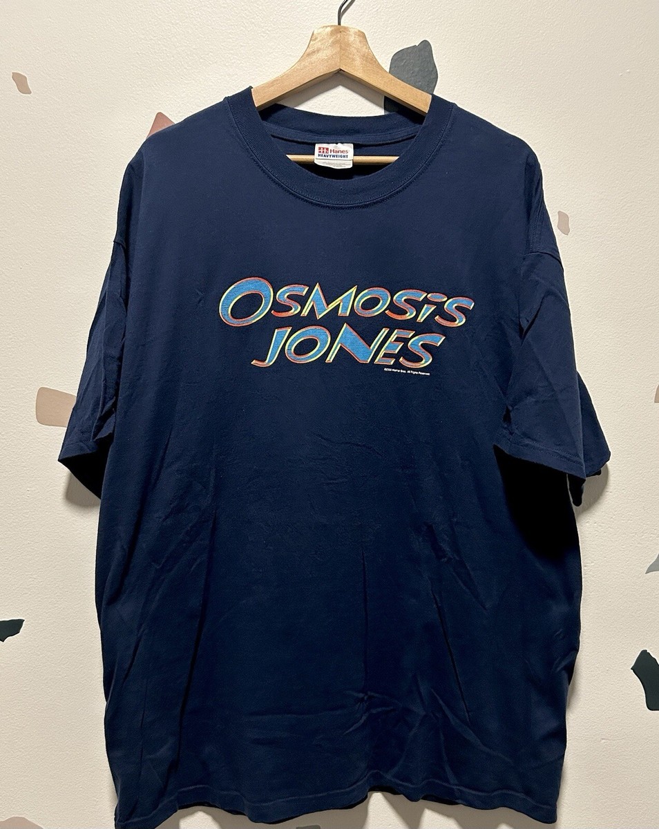 VINTAGE RARE Y2K OSMOSIS JONES WARNER BROS MOVIE PROMO SHIRT VINTAGE RARE Y2K OSMOSIS JONES WARNER BROS MOVIE PROMO SHIRT