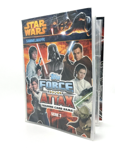 Star Wars Force Attax Serie 3 Sammelmappe Star Wars Force Attax Movie Serie 3 Sammel-Mappe Force Meister + LE
