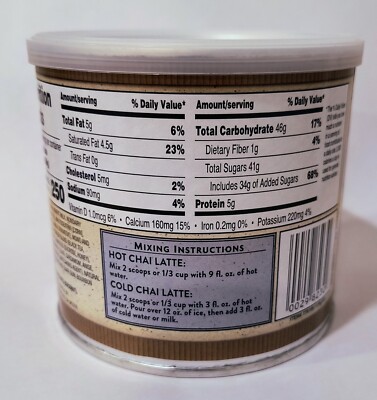 Spicy Chai Tea Latte Mix from Trader Joe's | eBay