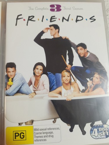 Friends Seasons 1-3 DVD Region 4 Free Postage - Picture 4 of 7