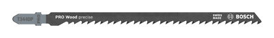 Bosch Pro Wood precise T344DP Stichsägeblatt, 152 mm - 3er-Pack - 2608633A32