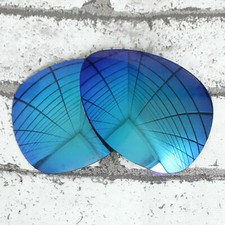 Polarized Replacement Lens for-OAKLEY Plaintiff Sunglasses Ice Blue UVA UVB