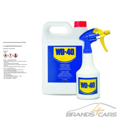 5 L LITER WD-40 MULTIFUNKTIONSPRODUKT VIELZWECK SPRAY ROSTLÖSER PFLEGE