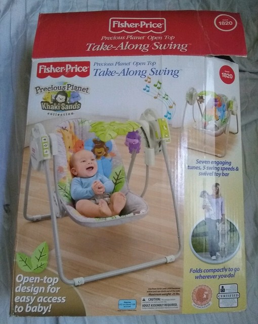 fisher price swivel swing