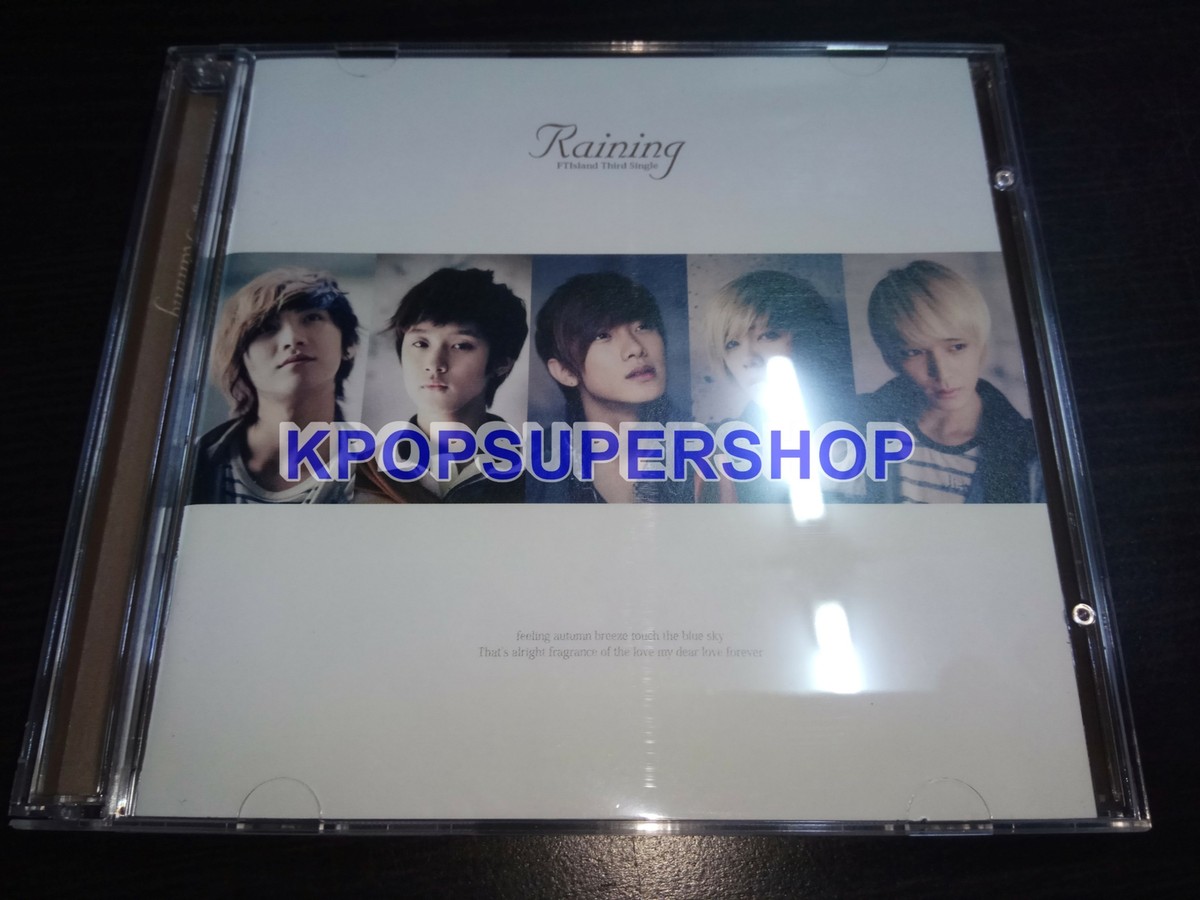 FTISLAND - Raining［DVD付き］ ◇AIMA-0903 FTIsland Third Single Album Raining CD DVD Great Condition