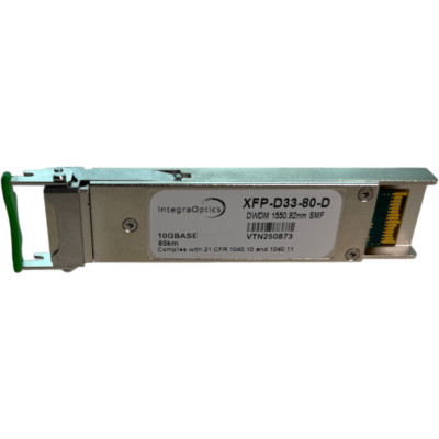 Integra Optics XFP-D33-80-D XFP Transceiver