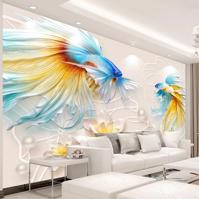 3D Wallpaper Large Wall Mural Abstract Creative Interior Living Room  Background | Ebay