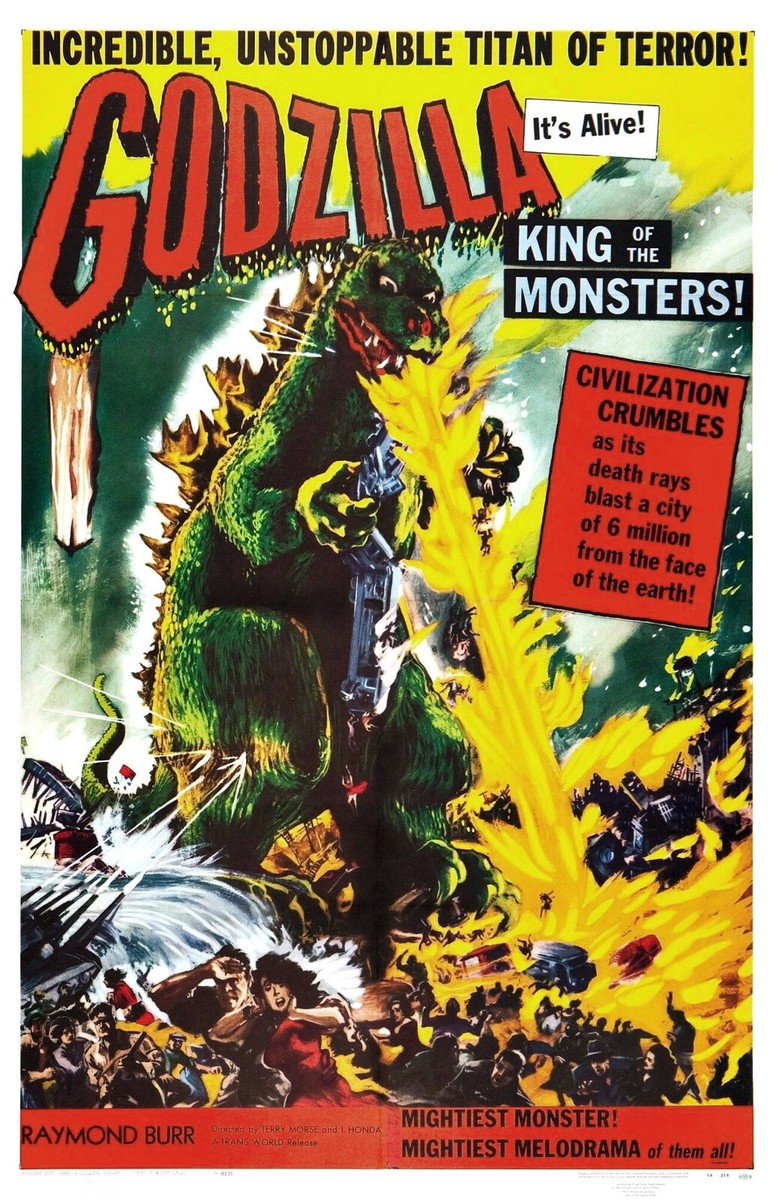 AA1654 Godzilla King of the Monsters By Ishiro Honda 1956 Old