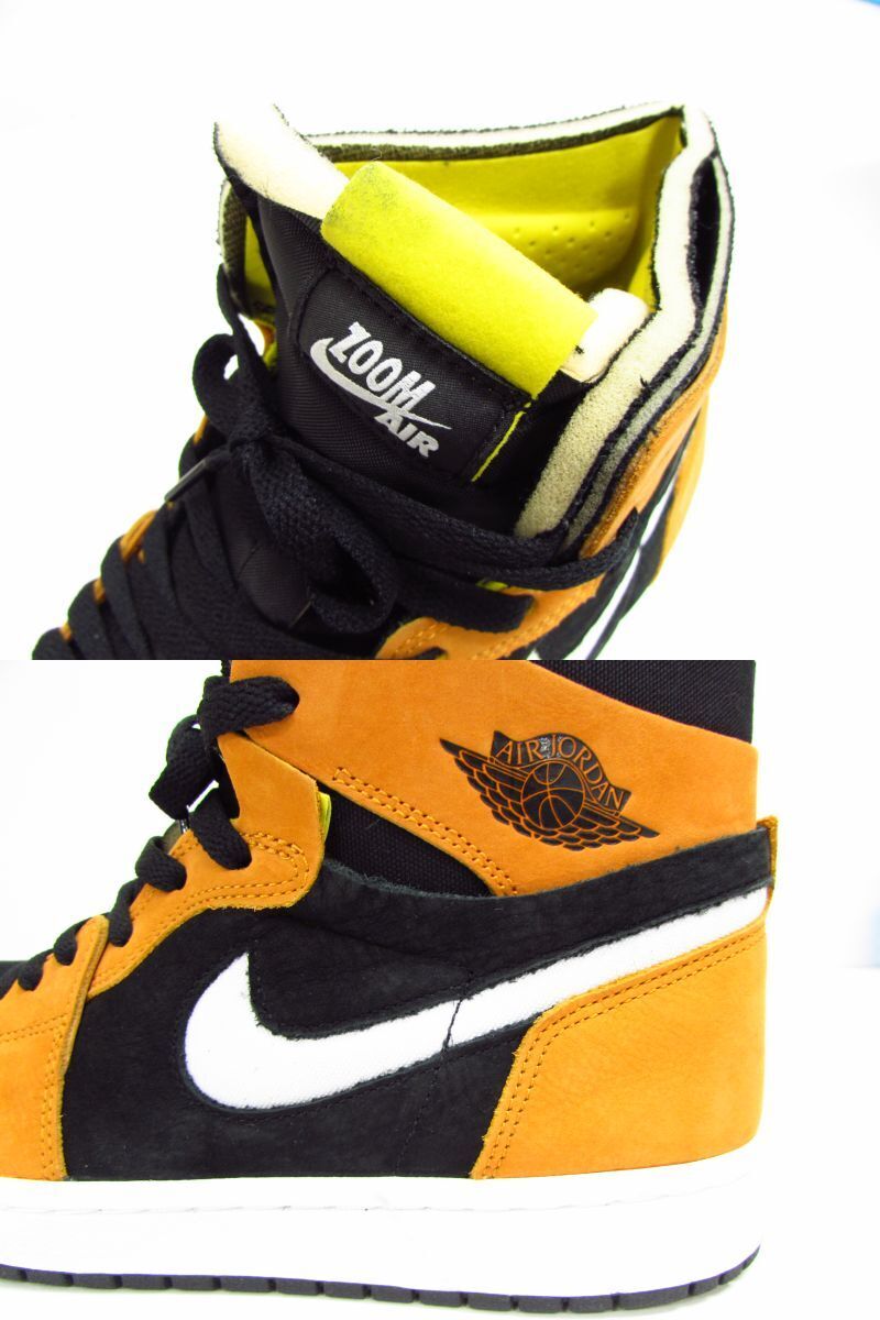 スニーカー NIKE AIR JORDAN 1 HIGH ZOOM COMFORT MONARCH ORANGE NIKE AIR JORDAN 1 ZOOM CMFT Zoom Comfort Monarch Orange US10
