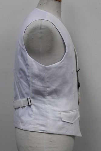 NEW Taso Elba Island Brand 100% Linen Mens Dress Clothing Vest Dapper GQ Formal - Picture 10 of 12