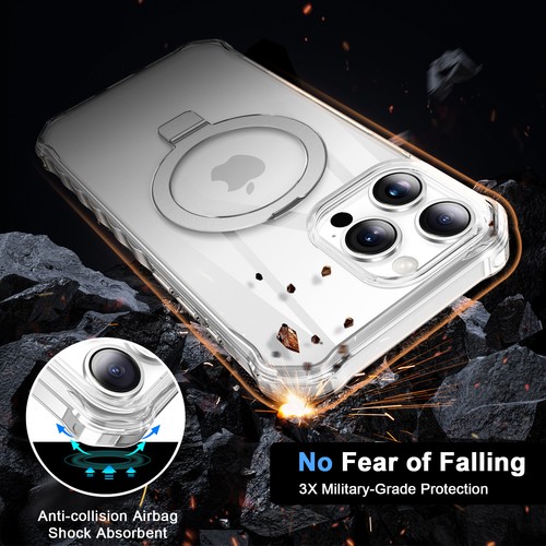 Funda delgada de goma TPU suave magnética a prueba de golpes 15 14 13 12 para iPhone 16 Pro Max - Imagen 12 de 49