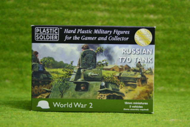 Plastic Soldier Ww2 Russian T70 Tank 15mm Wargames For Sale Online Ebay