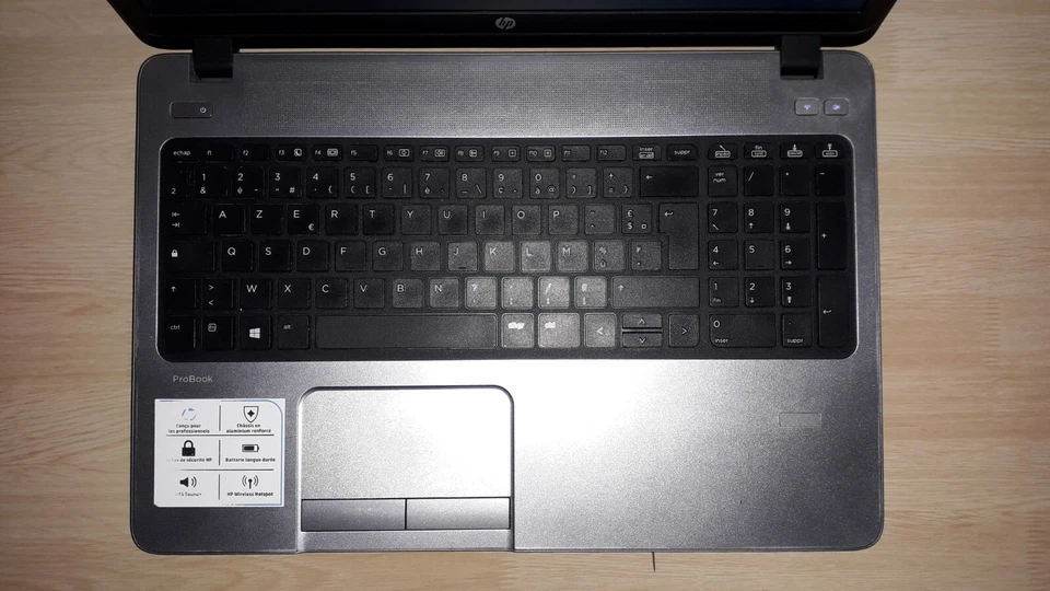 PC PORTABLE HP PROBOOK 455 G1 AMD N°2 @ 15,6" WINDOWS10 SUITE OFFICE  CHARGEUR - Photo 4/4