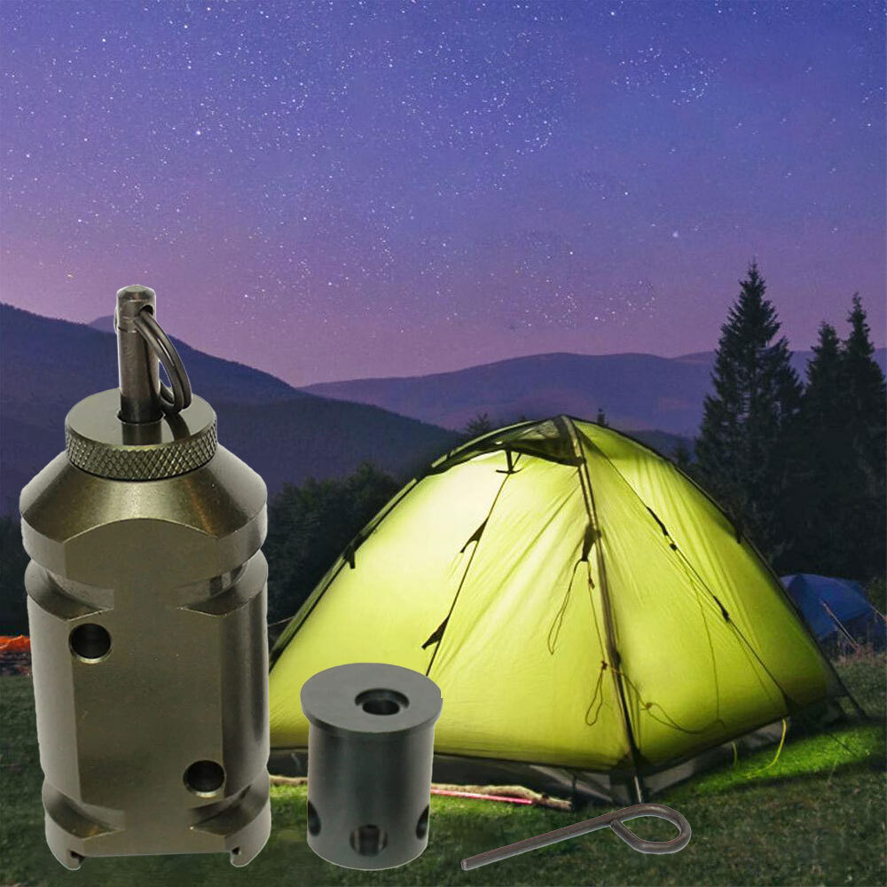 Alarme Périmétrique De Camping - Dispositif De Sécurité Avec Fil De Détente En Aluminium - Pour Camping, Randonnée - 9