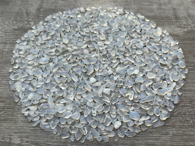 Opalite Semi Tumbled Gemstone Mini Chips 5 - 12 mm, Wholesale Bulk Lot