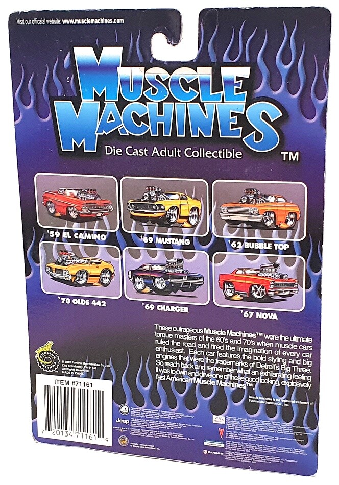 Muscle Machines ミニカーセット 11個 Muscle Machines 1/64 Scale - 01-92 '70 Cuda Sept 11 2001