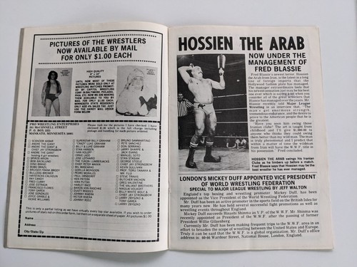 1979 June 4 WWF CHAMPIONSHIP WRESTING MSG Program Magazine Bob Backlund - Picture 5 of 6