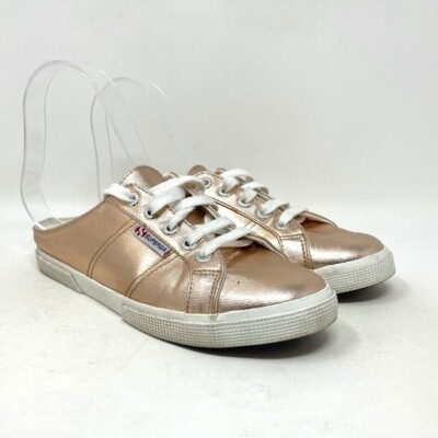 Superga Cotmetu Fashion Sneaker Rose Gold Womens