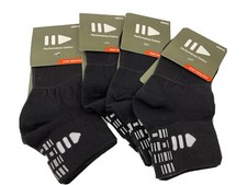 Mens Performance Cotton Socks 4 Pairs Set Size Medium