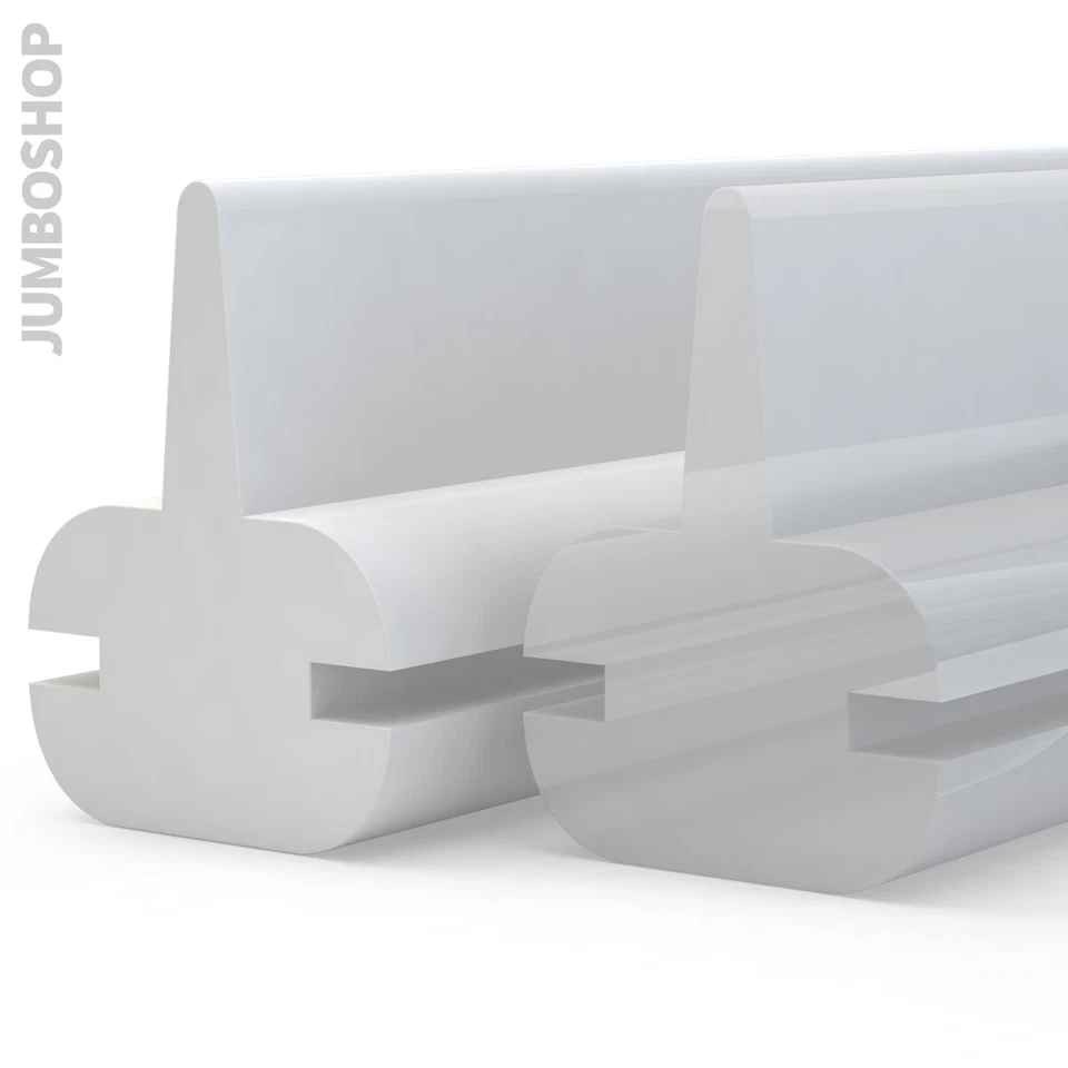 STEIGNER Duschdichtung Dichtung Duschkabine Duschtür Wasserabweiser Glas Dichtprofil Bad