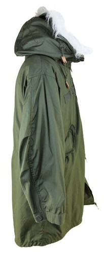 Fishtail M65 Parka GENUINE USA Army GI Issue Re-Sized XXXS XS LINER HOOD NEW VTG - Picture 4 of 10