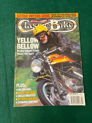 CLASSIC BIKE JUL 1994 DUCATI 750 SPORT GOLDEN ARIEL PRE 65 SCOTTISH