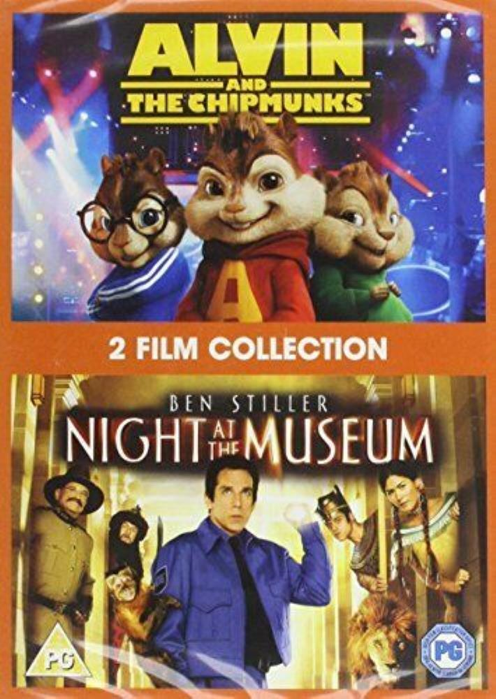 Alvin and the Chipmunks/ Night at the Museum DVD (2010) FREE SHIPPING