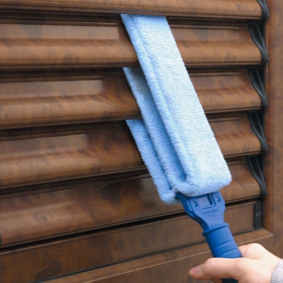 Kit Pulizia Persiane 3 Pezzi - Panno Microfibra Per Tapparelle, Condizionatori E Tastiere - Foto 4