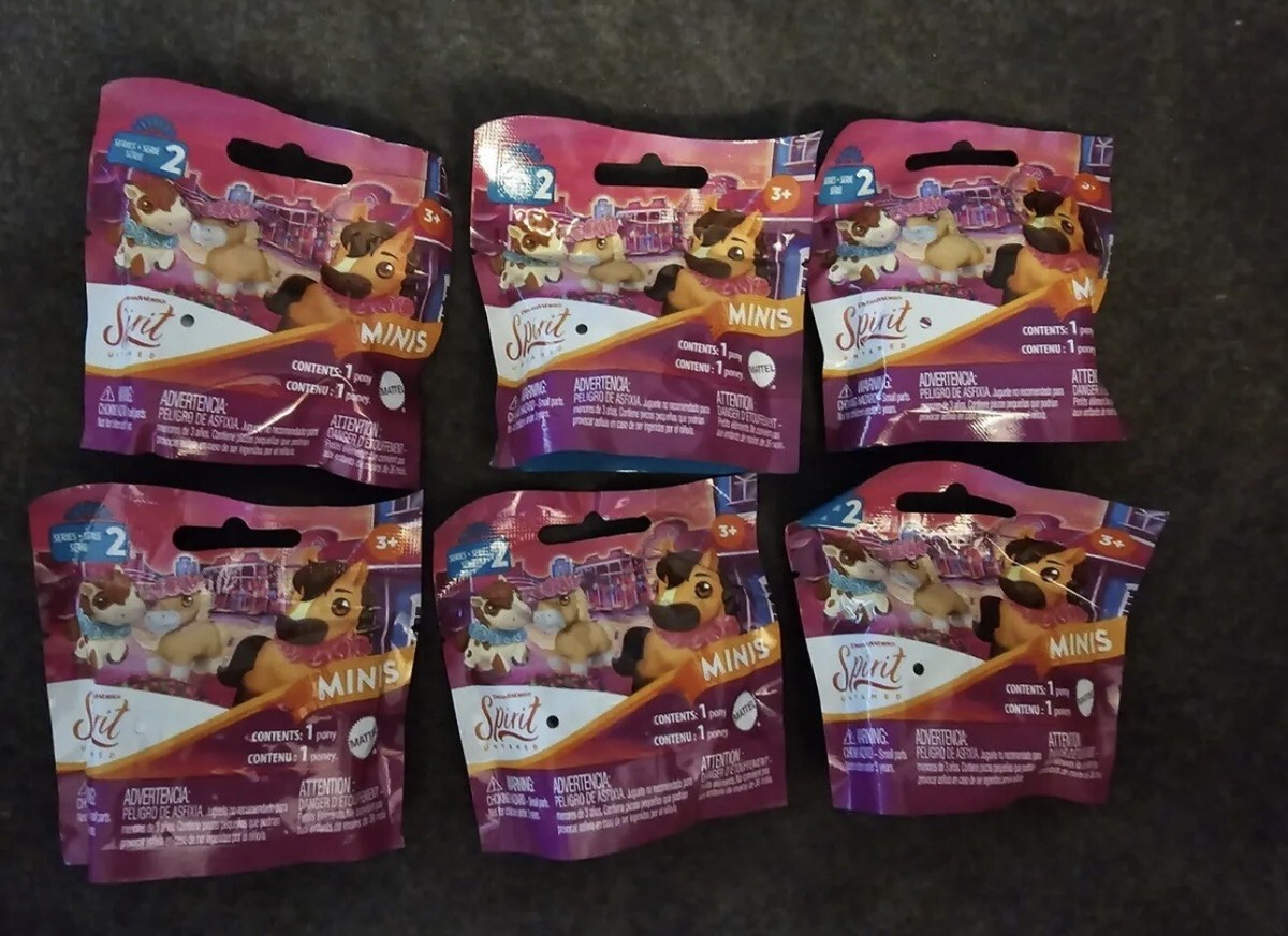 Spirit Untamed Series 2 Mini Figures Blind Bags - Full Case Of 12 Assorted Ponies