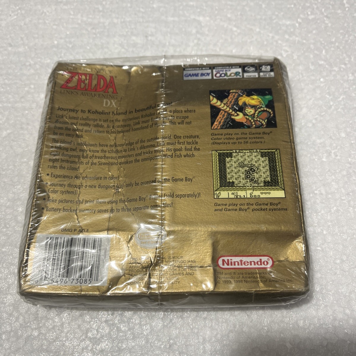 Legend Of Zelda Link's Color Temple Link's Awakening