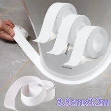 3PCS Caulk Tape Waterproof Self Adhesive for Bathroom Caulking Tape Shower Caulk