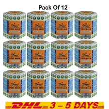Pack 12 : 30g White Tiger Balm Ointment Herbal Aroma Relaxing Massage Balm 2028