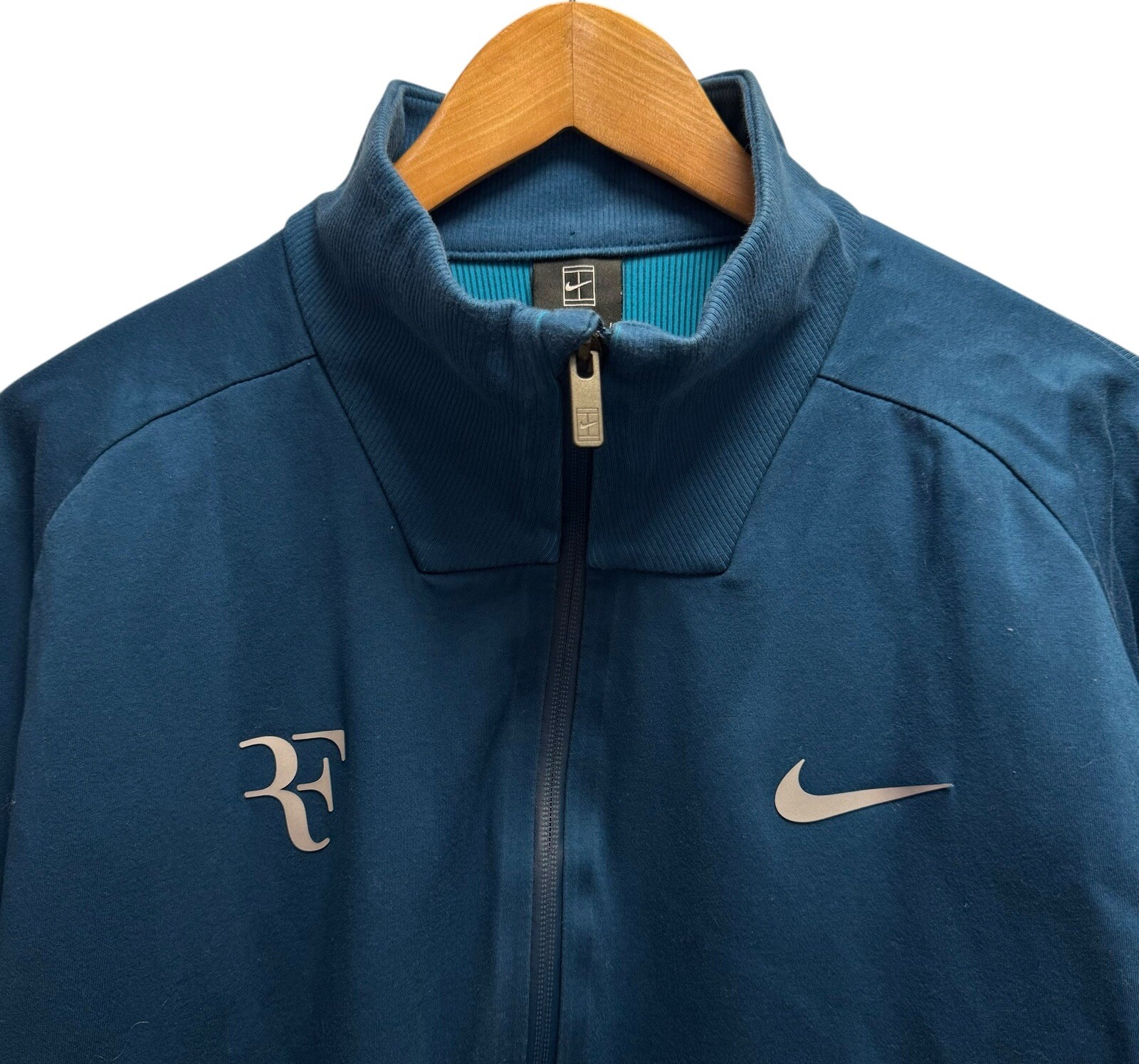 SACAI X NIKE Giacca Nike RF Roger Federer Uomo Taglia XL 2018 Australian Open Tennis Blu Track