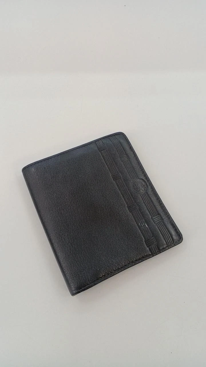 Portefeuille Christian Dior deux volets noir
