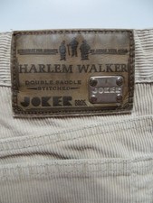 Joker HARLEM WALKER Cord Jeans Hose W 38 /L 36 Robuste Herren Vintage Cordhose !