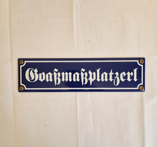 Emaille Schild