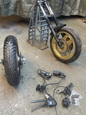 Honda Super Boldor cb1100f Gabel Kastenschwinge Felgen