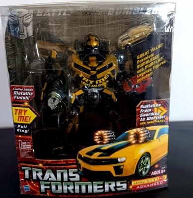 Transformers ROTF Battle Ops Bumblebee Limited Edition Metallic NEW Sealed RARE