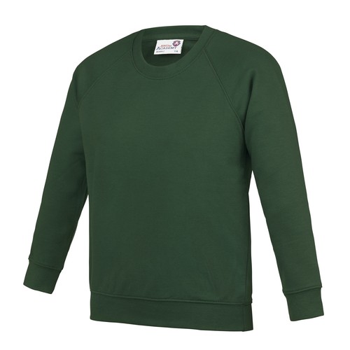 AWDis Academy Kids Academy raglan sweatshirt - Picture 8 of 28