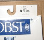 Jobst Relief Beige Firm Compression Socks 20-30mmhg 1 Pair XL Knee OPEN BOX — photo 4