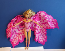 Barbie Fairytopia Mermaidia ELINA PUPPE FEE zu Meerjungfrau - Top Zustand