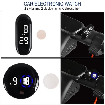 Waterproof Digital Clock Touch Screen Time Display for Xiaomi M365 E-Scooter