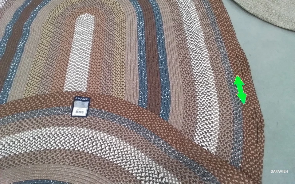 BRWN MULTI 8'-0" x 10'-0" Broken Thread Rug Reduced Price 1172785749 BRD313A-8OV - Image 2 of 4