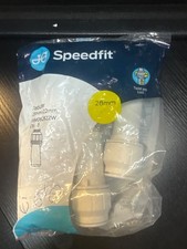 Image of John Guest 28mm Speedfit Pushfit Reducer Stem Tee 22mm x 22mm x 15mm Pack of 5